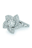 18K White Gold Vs Diamond 1.23Ct Ring Fine Jewelry