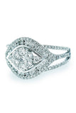 18K White Gold Vs Diamond 1.01Ct Ring Jewelry