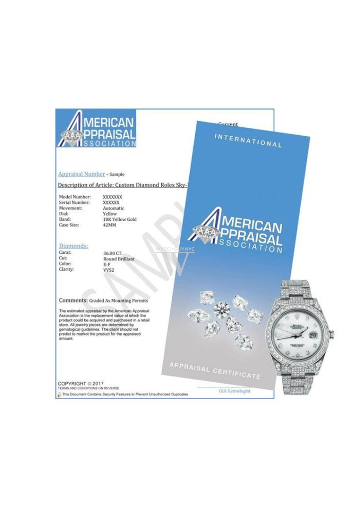 Rolex watch appraisal near me on sale