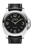 Panerai Luminor Base 8 Days Acciaio Mechanical Mens Watch Pam00560 Black