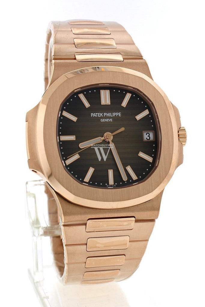 Patek Philippe Nautilus Brown 18K Rose Gold 5711 1R 001 WatchGuyNYC