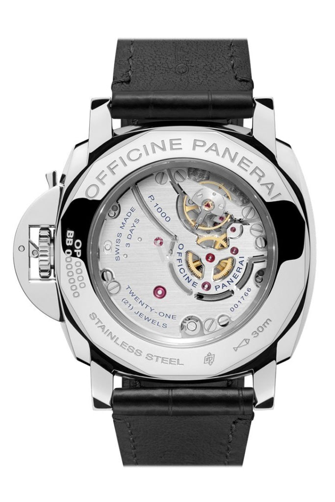 Panerai Luminor Due 3 Days Acciaio 42mm Black Dial Men s Watch Pam00676