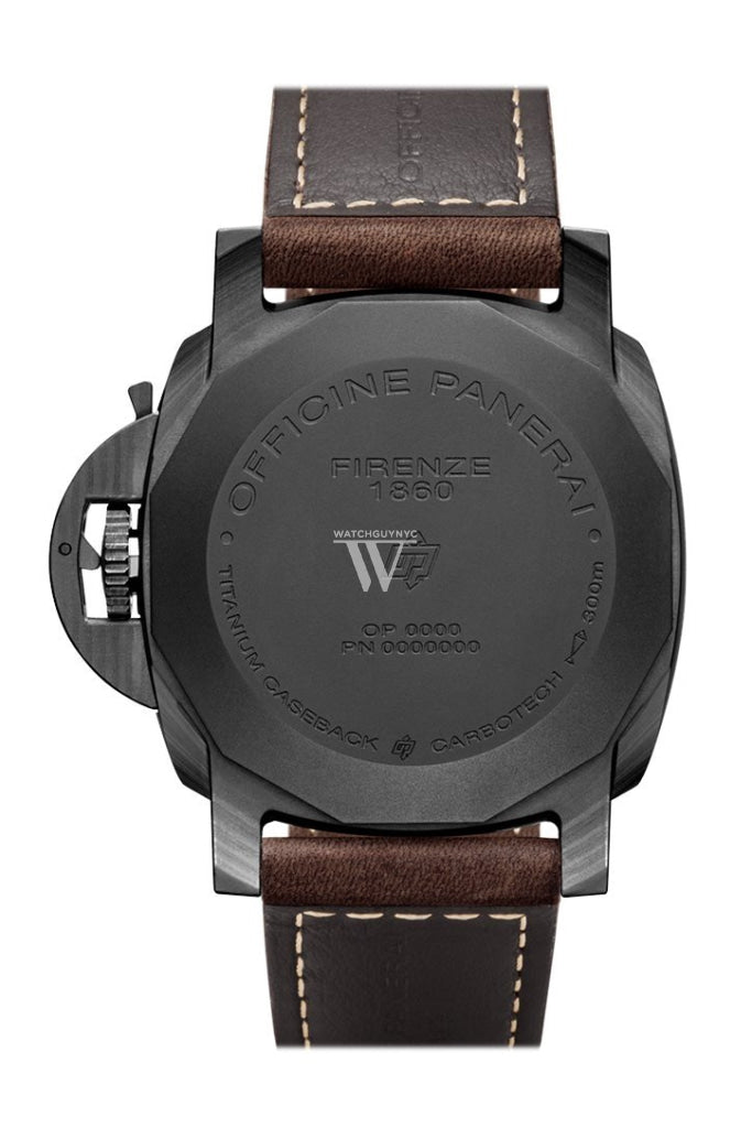 Panerai Luminor Marina 1950 Carbotech 3 Days Automatic 44Mm Black Dial Mens Watch Pam00661
