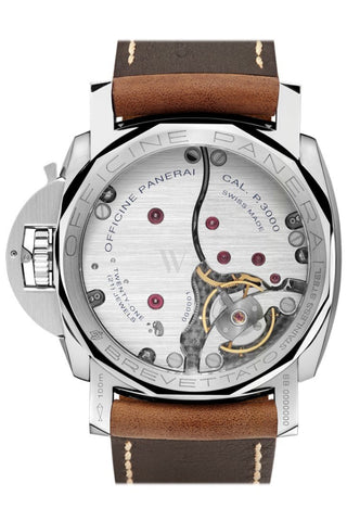 Panerai Luminor 1950 3 Days Acciaio 47mm Black Dial Men s Watch Pam003 WatchGuyNYC