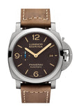 Panerai Luminor Marina 1950 3 Days Automatic Titanio 44Mm Brown Dial Mens Watch Pam01351