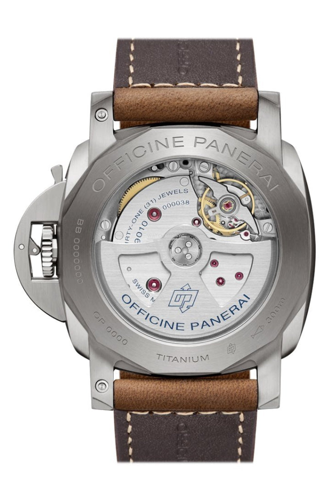 Panerai Luminor Marina 1950 3 Days Automatic Titanio 44mm Brown Dial Men s Watch Pam01351