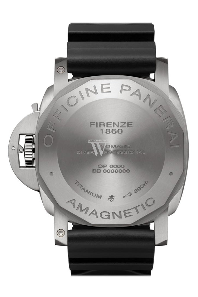 Luminor submersible 1950 amagnetic 3 days automatic titanio top