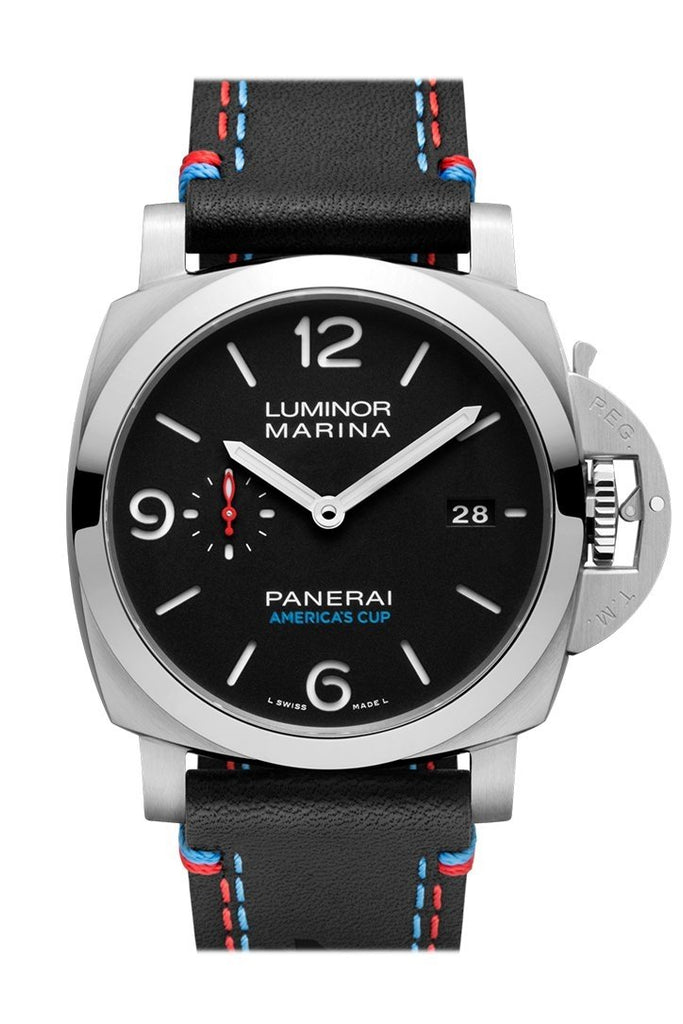 Panerai Pam00727 Luminor Marina 1950 America's Cup 3 Days Automatic Acciaio  44mm Black Dial Men's Watch – WatchGuyNYC