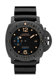 Panerai Luminor Submersible 1950 Carbotech 3 Days Automatic 47Mm Black Dial Mens Watch Pam00616