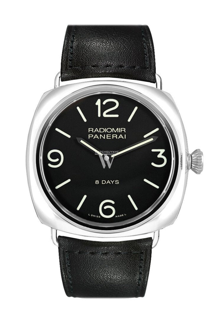 Panerai Radiomir Black Dial Leather 45Mm Mens Watch Pam00610