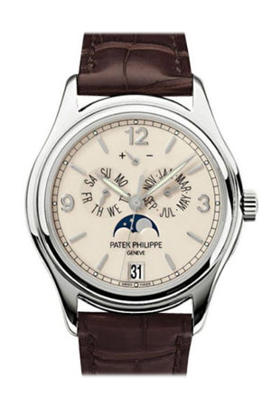 Patek Philippe Complicated Annual Calendar 18Kt White Gold Automatic Mens Watch 5146G-001