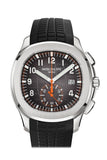 Patek Philippe Aquanaut Black Dial Automatic Mens Chronograph Watch 5968A-001