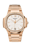 Patek Philippe Nautilus Automatic Diamond Ladies Watch 7118/1200R-001