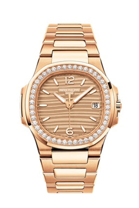 Patek Philippe Nautilus Automatic Diamond Ladies Watch 7010 1R 012
