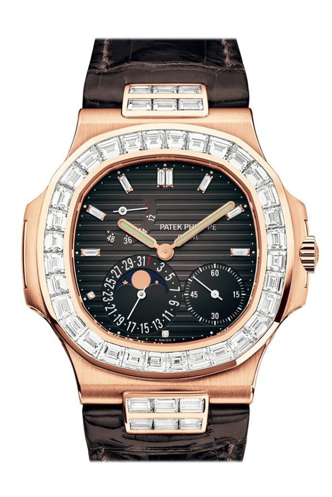 Patek Philippe Nautilus Grey Dial Automatic Mens Watch 5724R-001