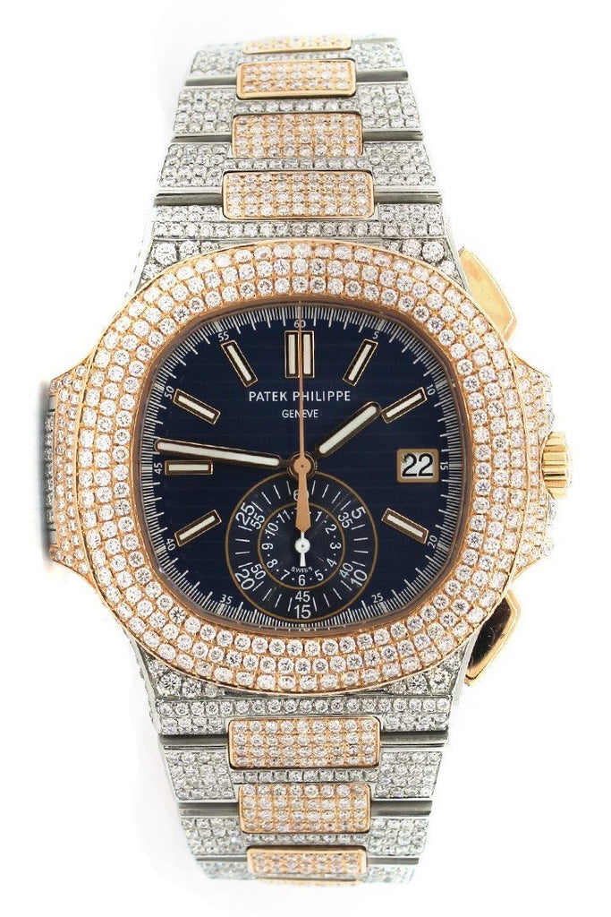 Charmerende Problemer Defekt Patek Philippe Nautilus Custom Diamonds 5980/1AR-001 – WatchGuyNYC