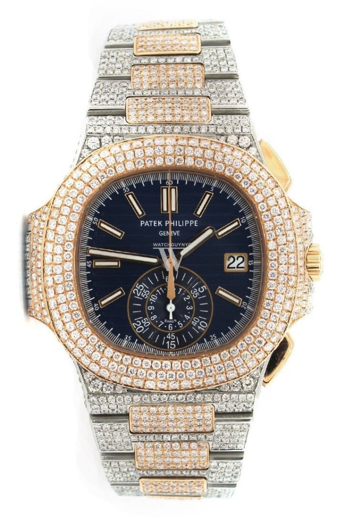 Charmerende Problemer Defekt Patek Philippe Nautilus Custom Diamonds 5980/1AR-001 – WatchGuyNYC