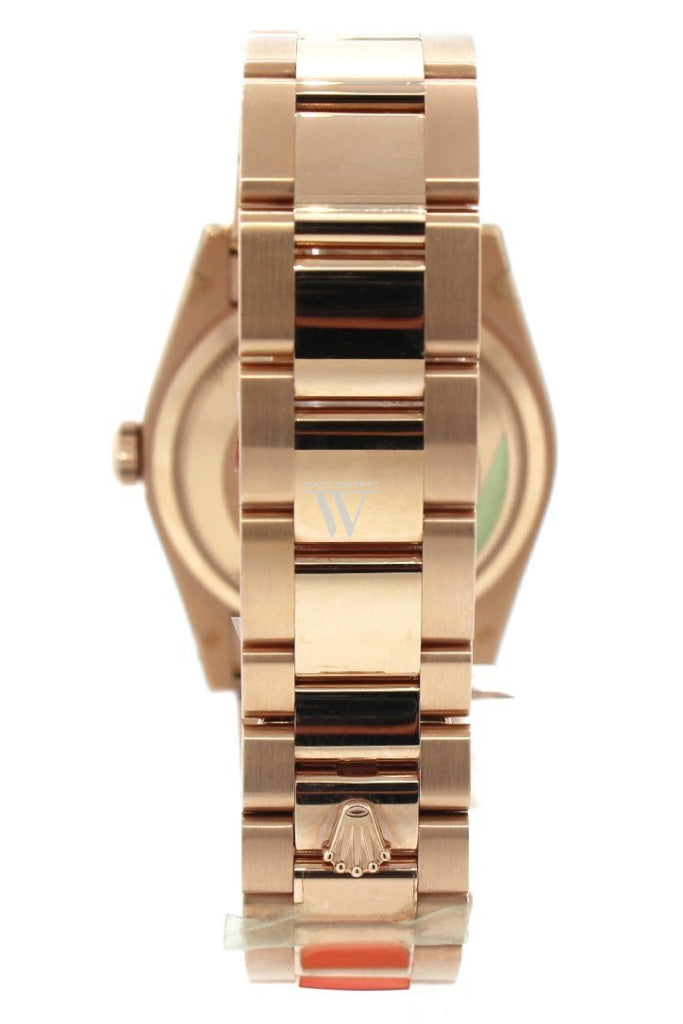 Rolex 118395BR Day Date 36 Carousel of Pink Mother of Pearl
