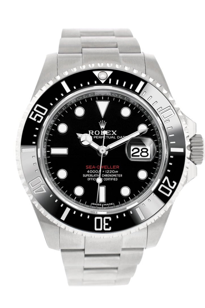 ROLEX 126600 Sea Dweller Deepsea 43 Black Dial Men S Watch