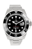 ROLEX Sea Dweller Black Dial Stainless Steel Mens Watch 126600