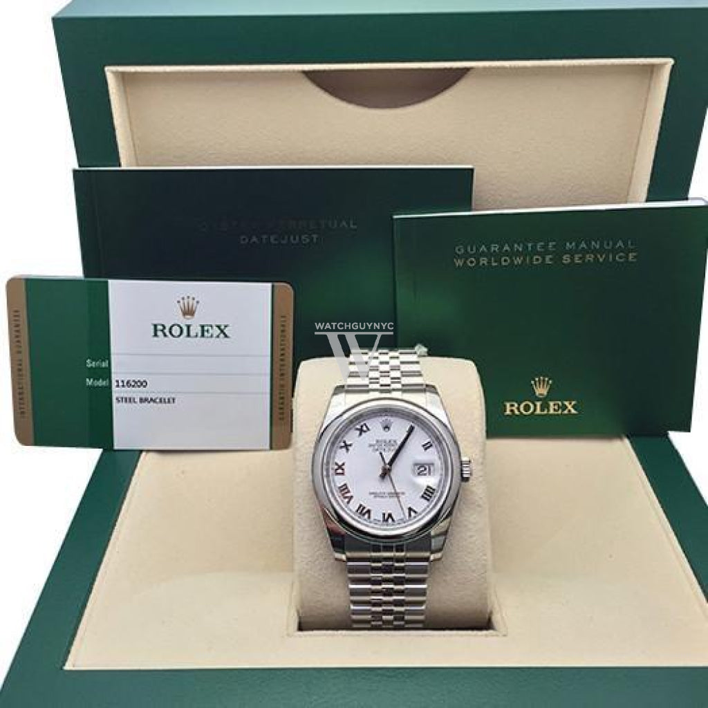 Rolex 116200 roman sale