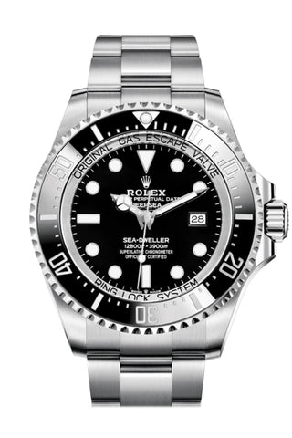 Rolex Sea-Dweller Deepsea 44 Black Dial Automatic Men’s Stainless Steel Oyster Watch 126660