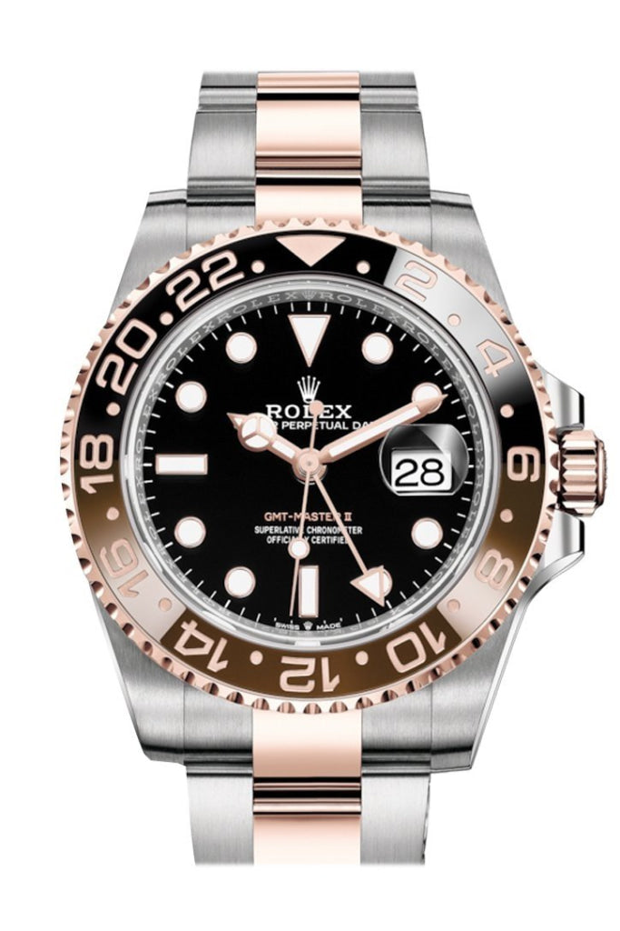 Rolex gmt black clearance and gold