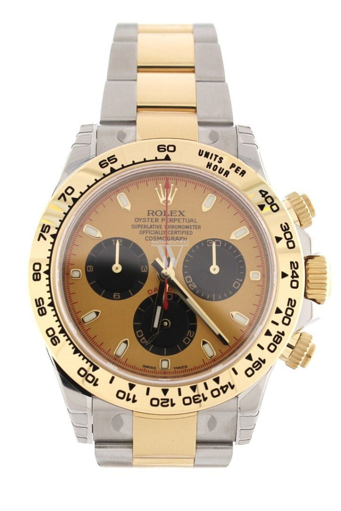 Rolex Cosmograph Daytona 40 Champagne Paul Newman Dial Stainless Steel And Gold Mens Watch 116503