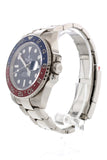 Rolex Gmt Master Ii Blue Dial 18Kt White Gold Oyster Bracelet Mens Watch 116719Blro