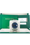 Rolex Date 34 Blue Dial Stainless Steel Mens Watch 115200