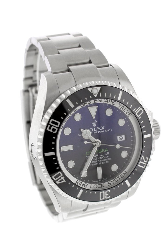 Rolex Sea Dweller Deepsea 44 Deep Blue Dial Stainless Steel Mens Watch 116660
