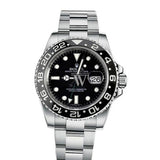 Rolex Gmt-Master Ii 40 Black Dial Stainless Steel Mens Watch 116710Ln