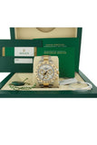 Rolex Cosmograph Daytona White Dial Stainless Steel And Gold Mens Watch 116503