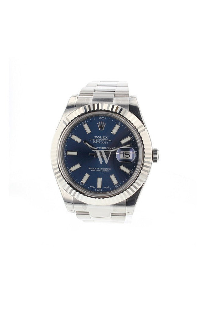 Datejust 2 deals blue face
