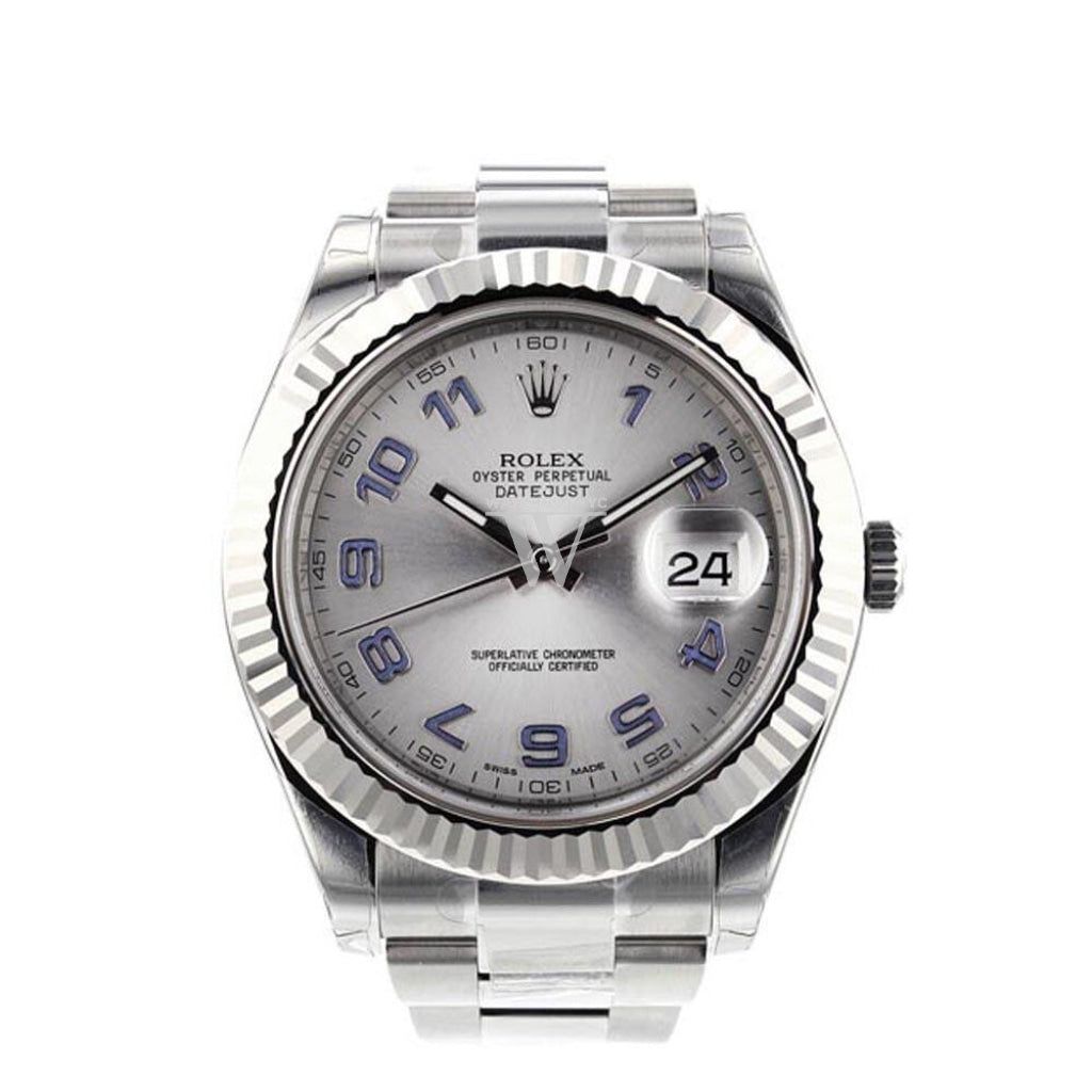 Rolex datejust ii blue arabic numerals Clearance