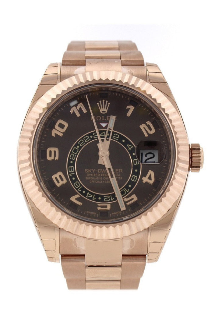 Rolex sky sales dweller chocolate dial