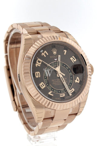 Rolex sky dweller chocolate online