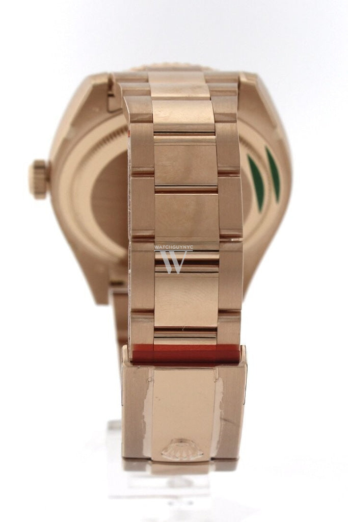 Rolex Sky-Dweller 42 Chocolate Dial Rose Gold Mens Watch 326935