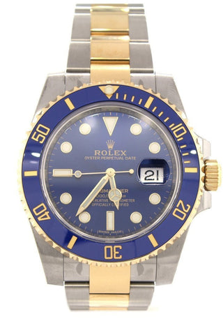 Rolex submariner blue steel top
