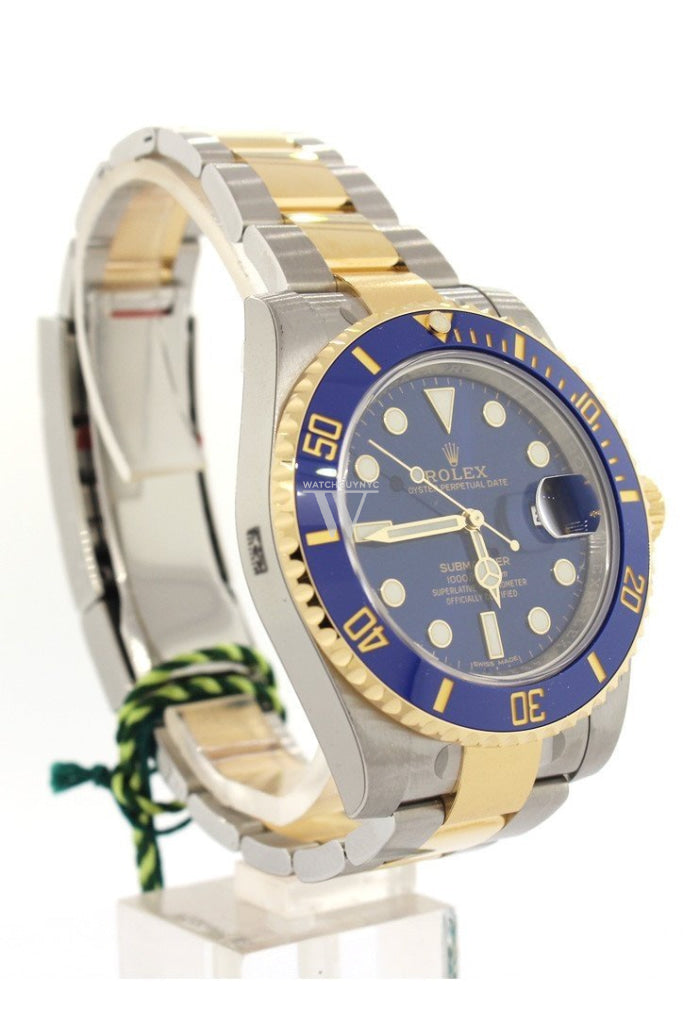Rolex Submariner Date 40 Blue Dial Gold And Steel Watch 116613