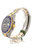 Rolex Submariner Date 40 Blue Dial Gold And Steel Watch 116613