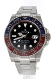 ROLEX GMT-Master II Black Dial Blue And Red Blue Bezel Watch 116719BLRO 116719
