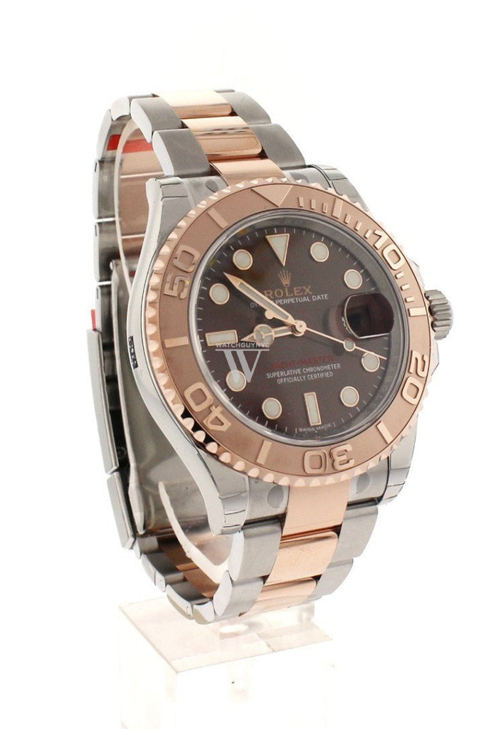 ROLEX 116621 YACHT MASTER Chocolate Dial 18k Rose Gold WatchGuyNYC