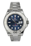 Rolex Yacht-Master 40 Blue Dial Platinum And Steel Mens Watch 116622
