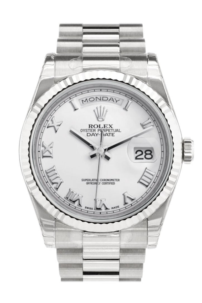 White gold shop presidential rolex