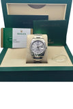 Rolex Datejust 36 Silver Index Dial Steel Mens Watch 116200