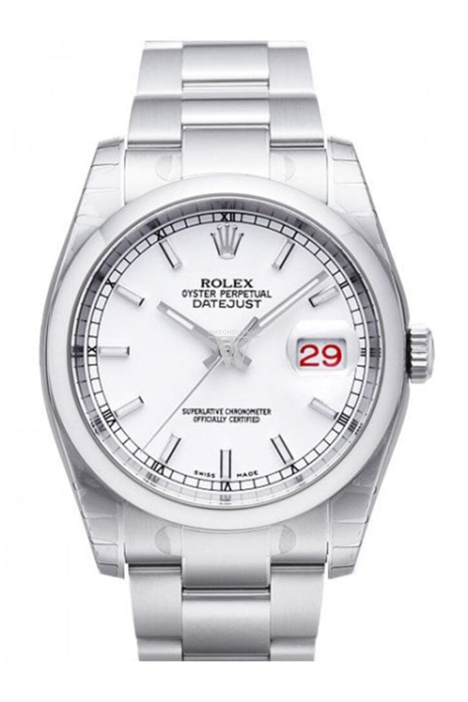 Rolex 116200 white clearance
