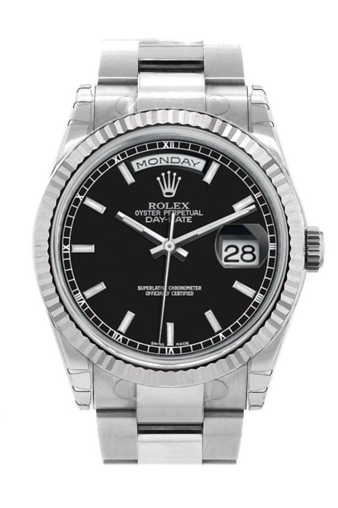 Black dial shop day date