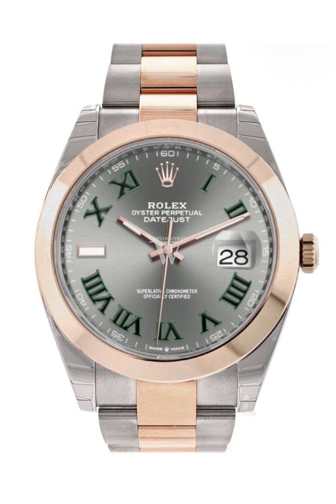 Rolex datejust top everose gold