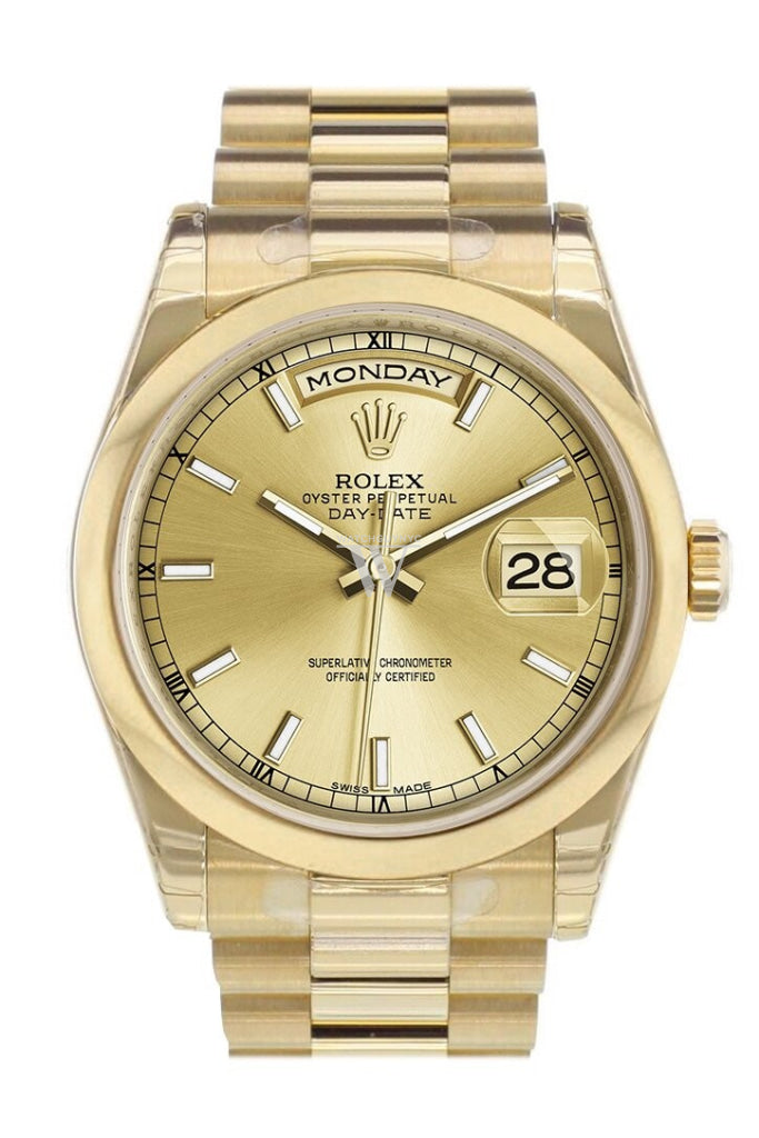 Rolex day date sale 36mm yellow gold